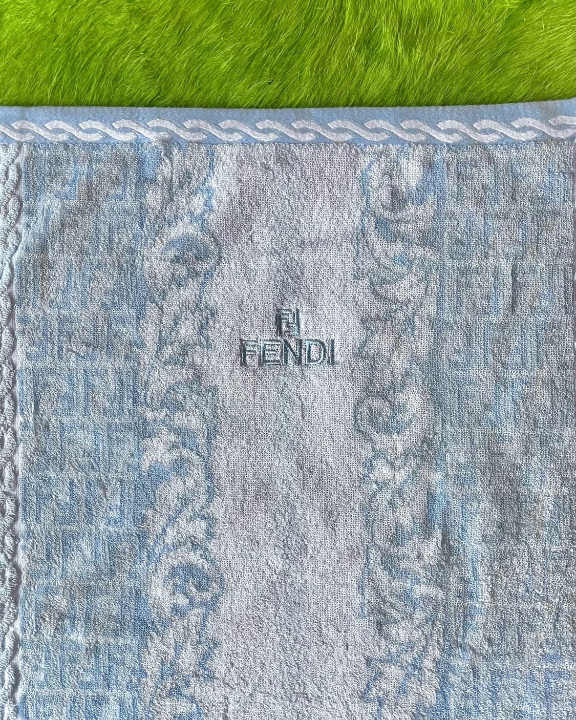 Old FENDI Zuka Pattern Big Blanket 상품이미지6