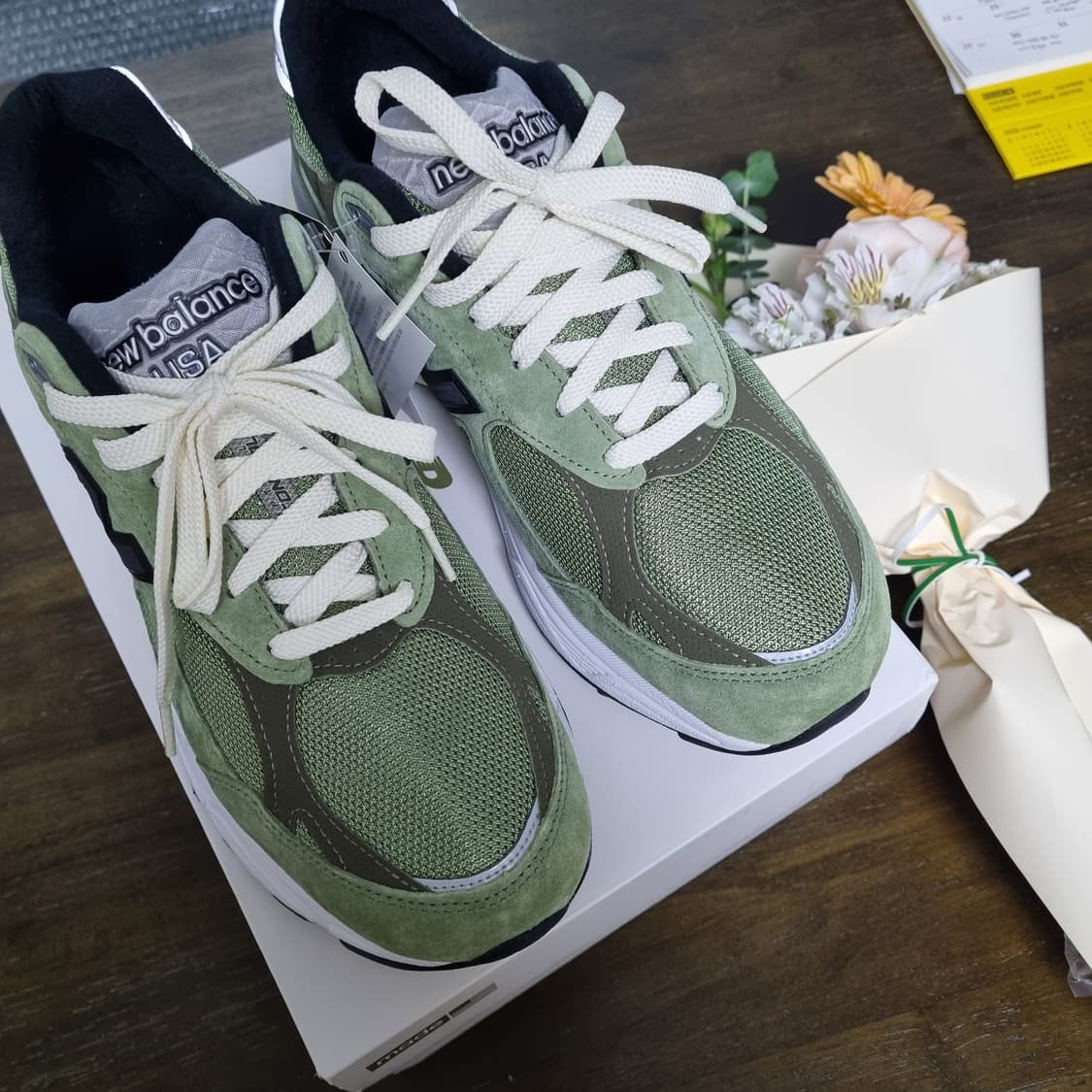 뉴발란스 990v3 올리브 자운드 [290] 상품이미지3