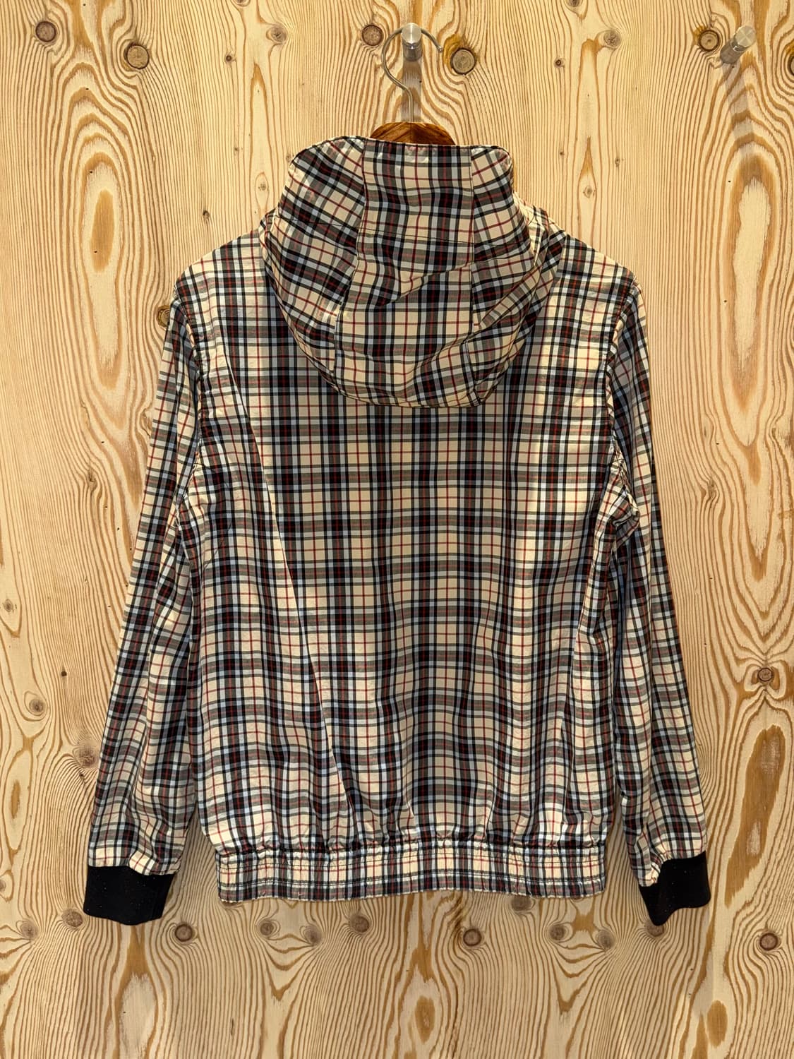 프레드 페리 체크 후드자켓 상품이미지2