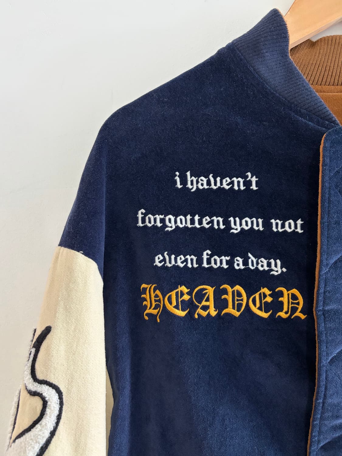 재팬 Mayo forget me net 리버시블 바시티자켓 상품이미지3