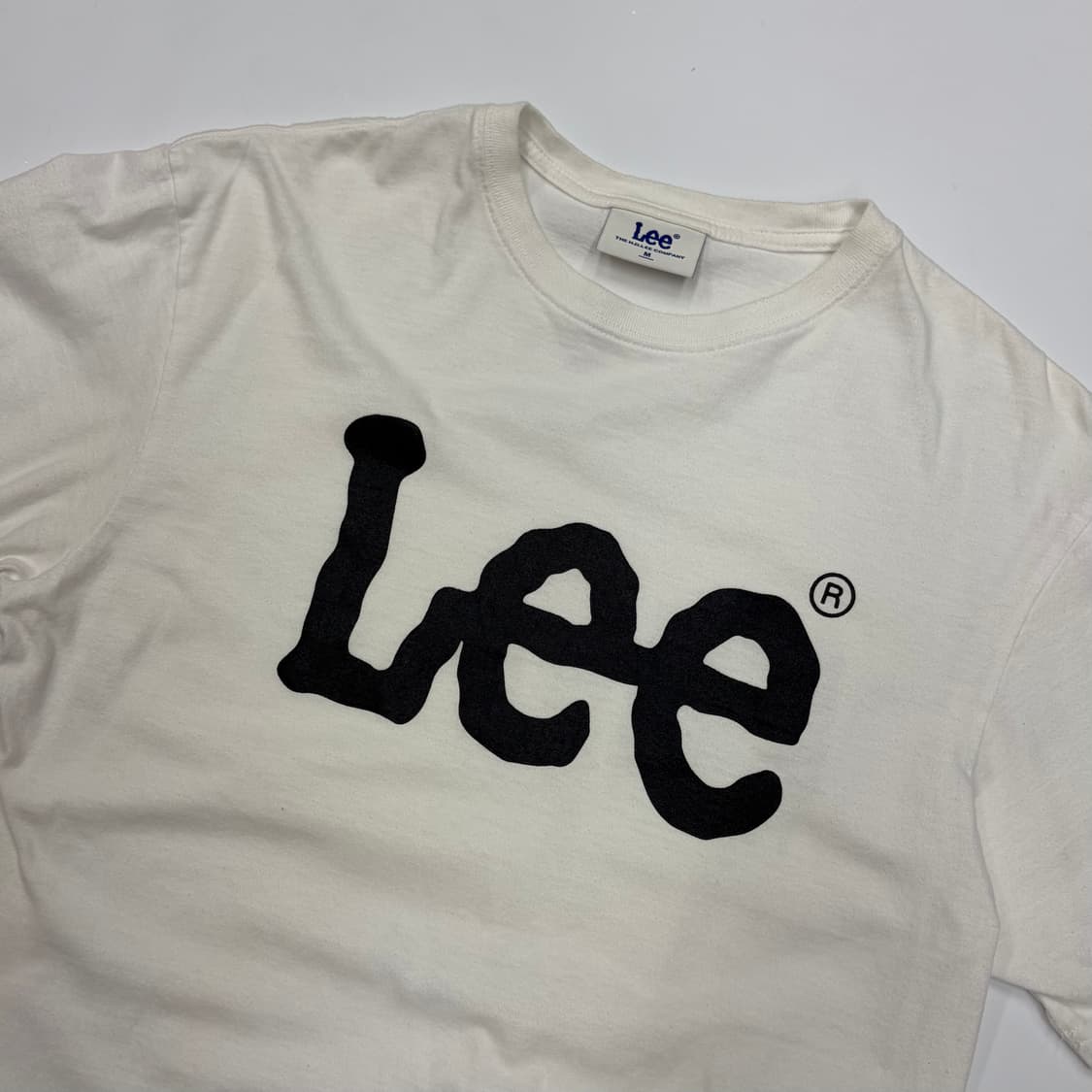 Lee 리 네이비 로고 반팔티 M 상품이미지3