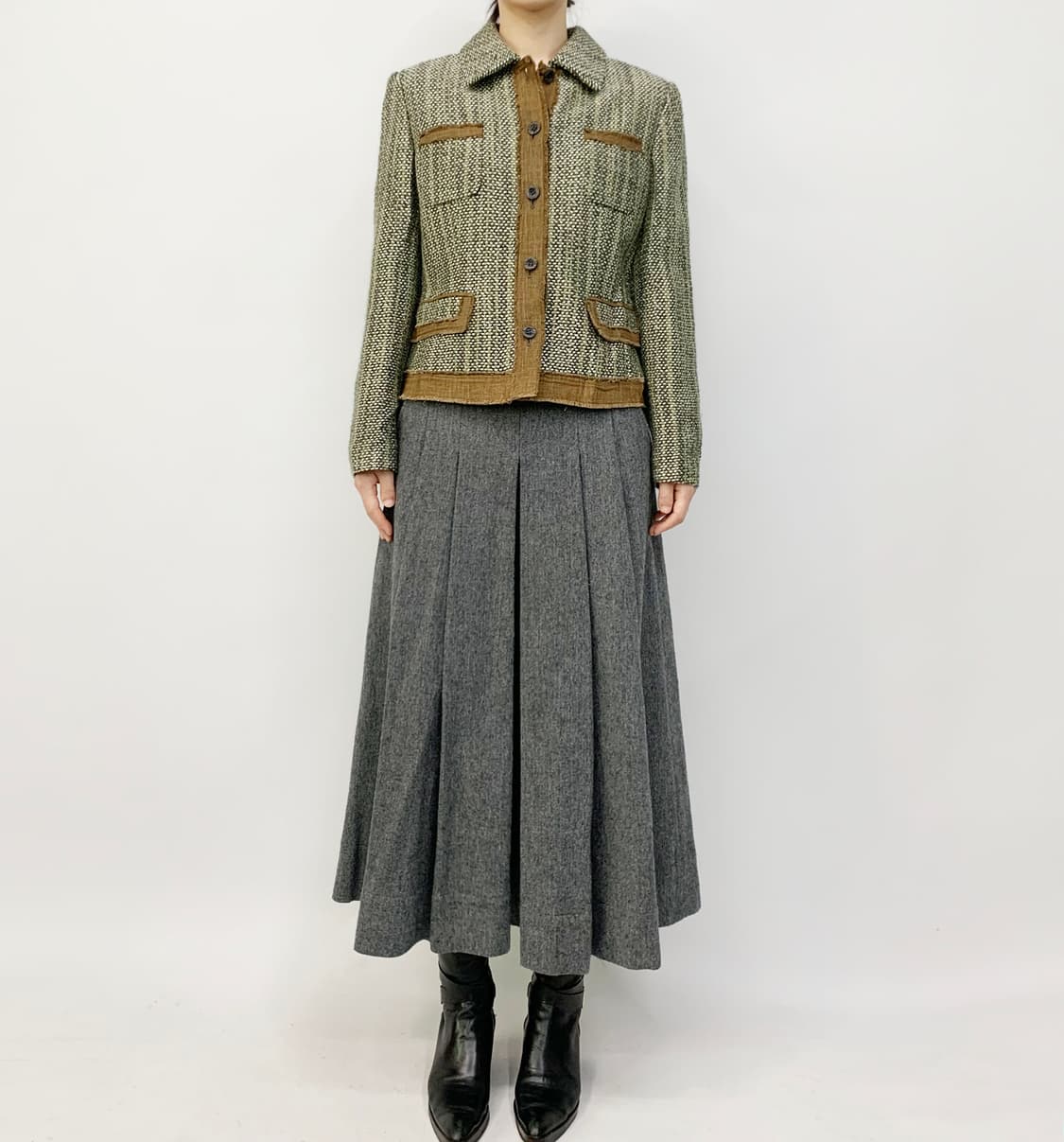  BRECKENRIDGE 트위드 자켓 상품이미지1