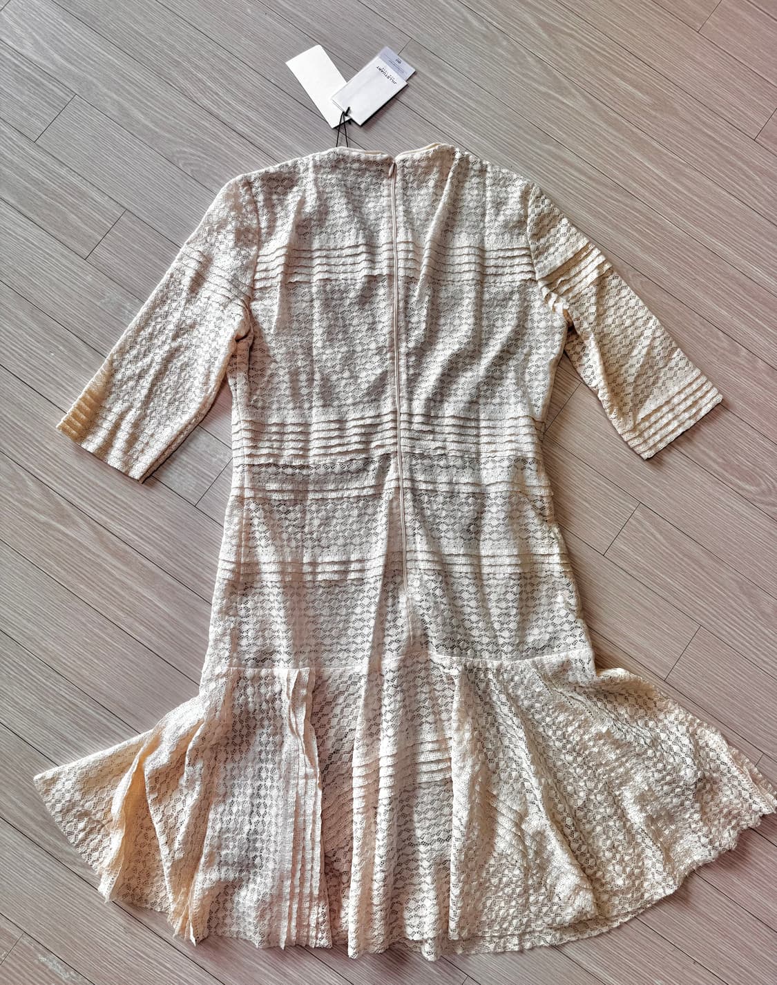 55 55반 텍달린 새상품 질스튜어트 정가50만 레이스 원피스 상품이미지10