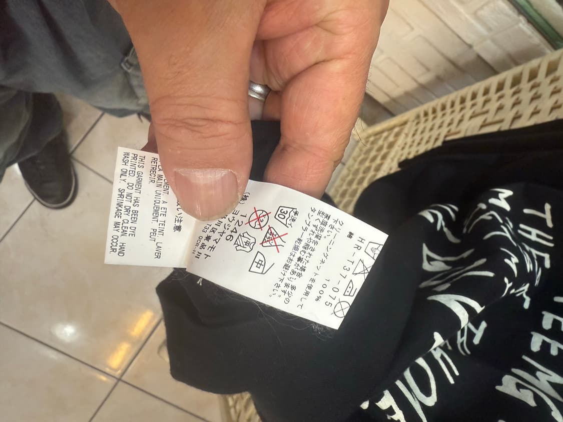 3/100-105 정품 요지야마모토 맨투맨 팝니다 상품이미지4