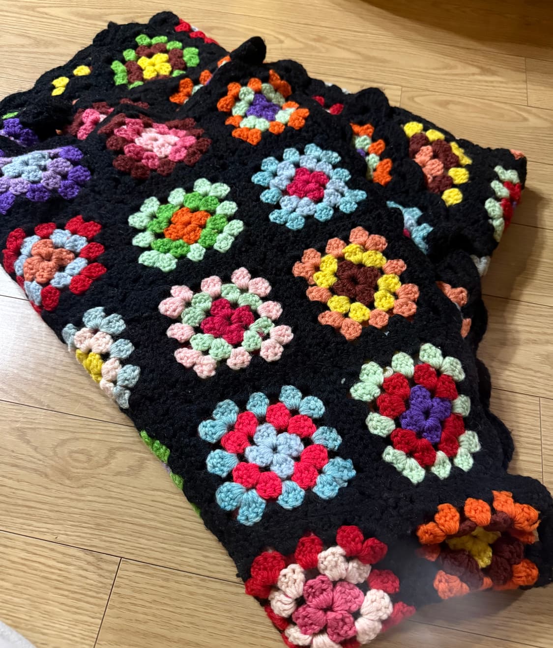 뜨개 모티브 블랑켓 상품이미지3