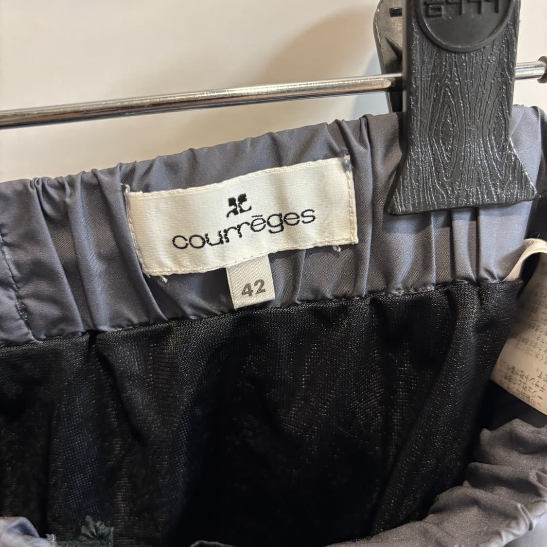 꾸레쥬(courreges) 스포츠 그레이 포켓 스커트 상품이미지6