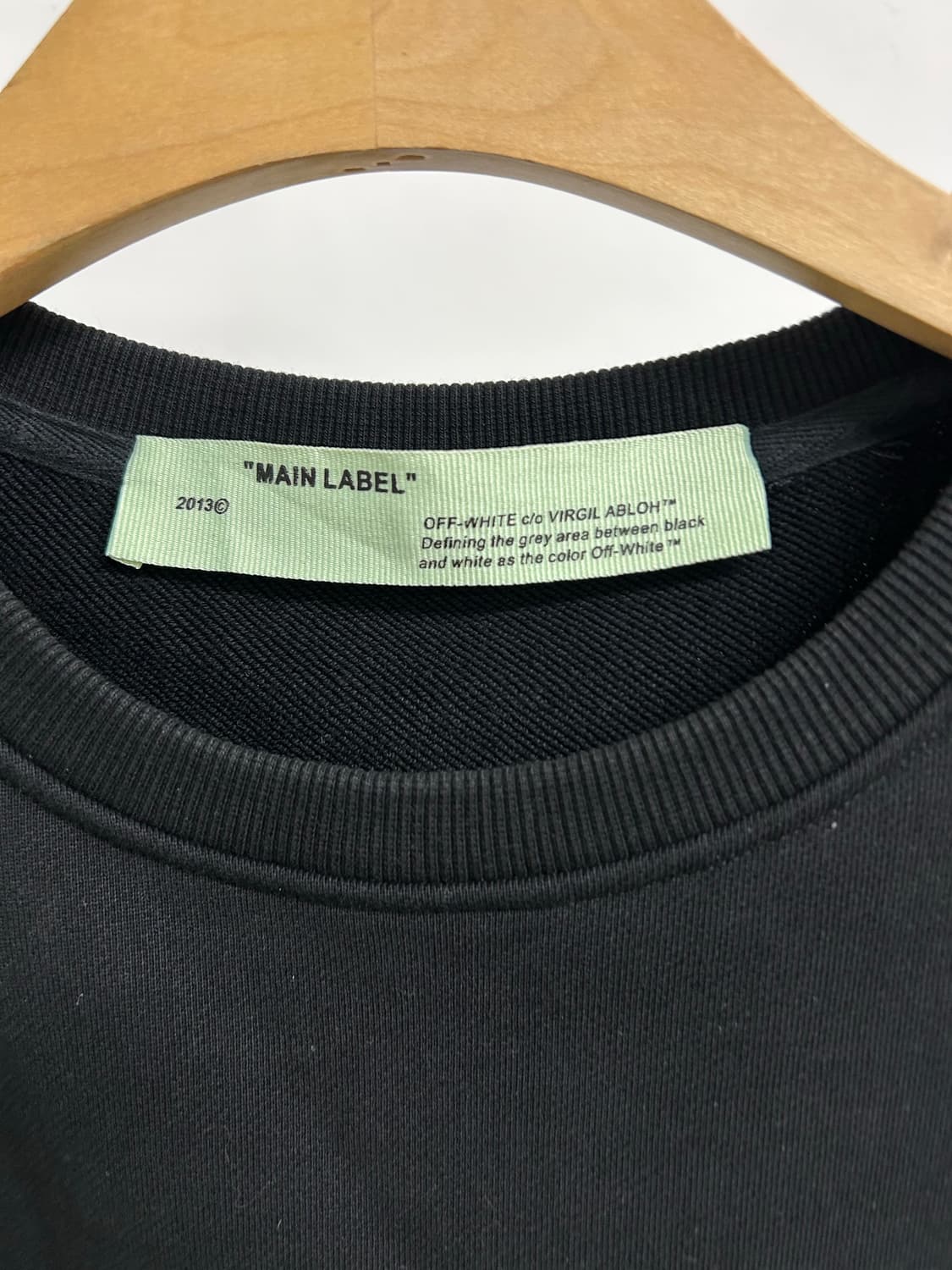 오프화이트 맨투맨 xxL 상품이미지2
