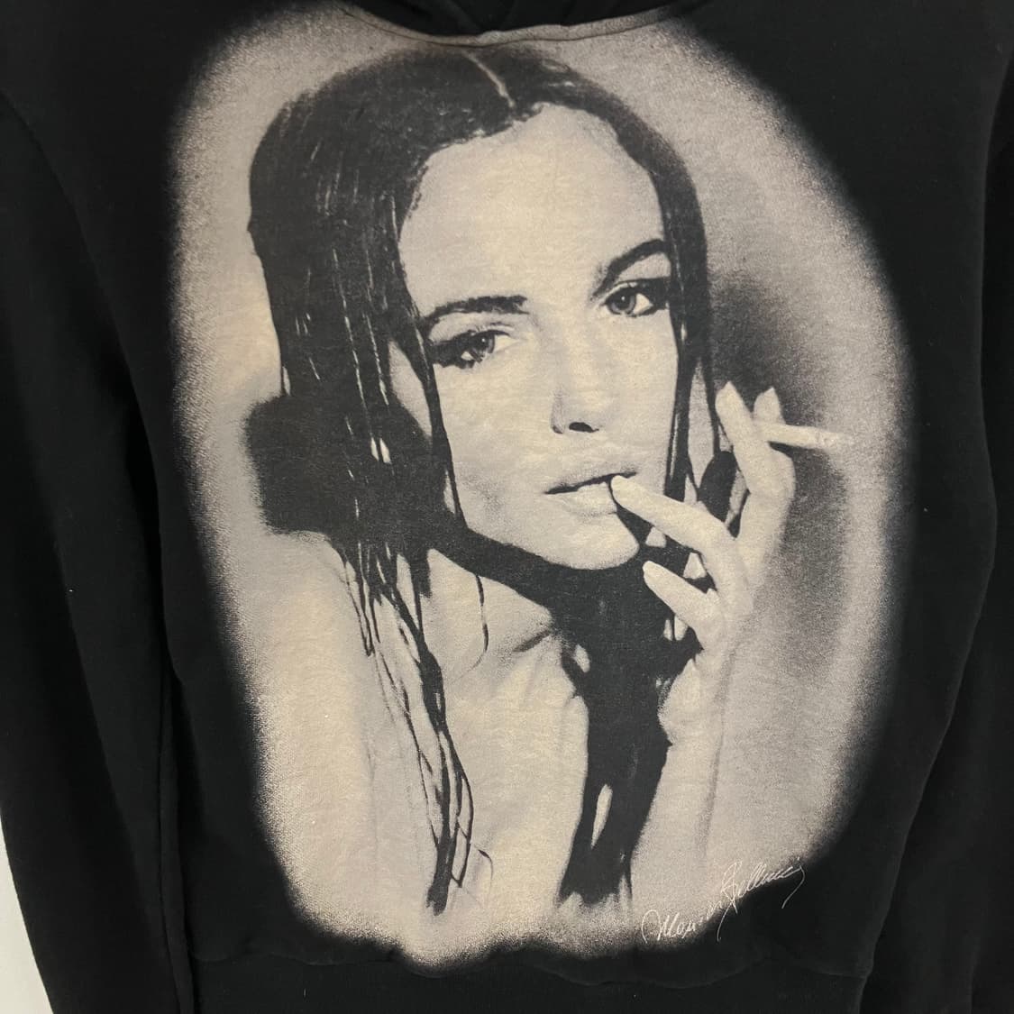 돌체앤가바나 모니카 벨루치 프린팅 후드티 S 상품이미지5