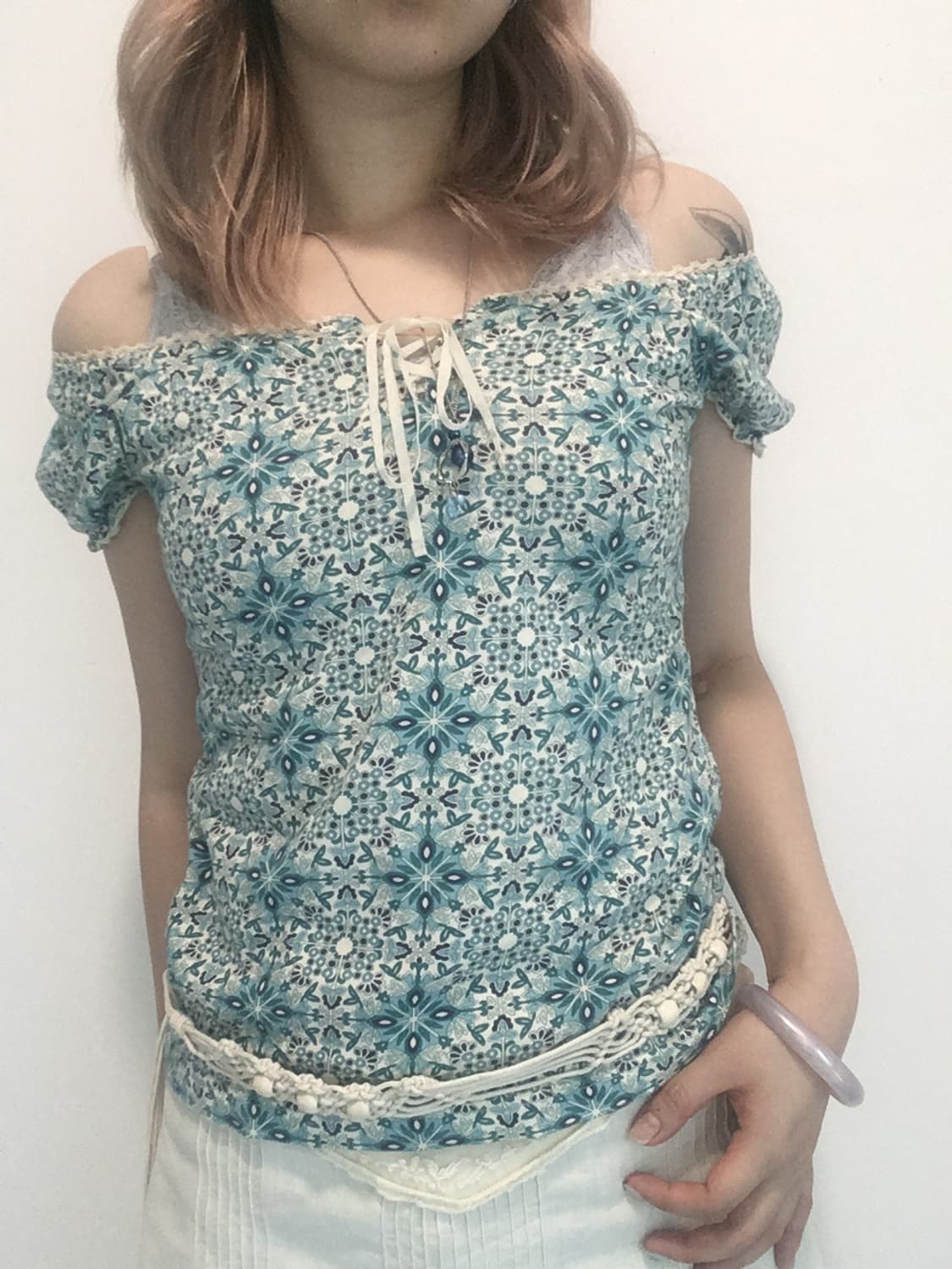 jpn vintage fairy oriental lace blouse 상품이미지1
