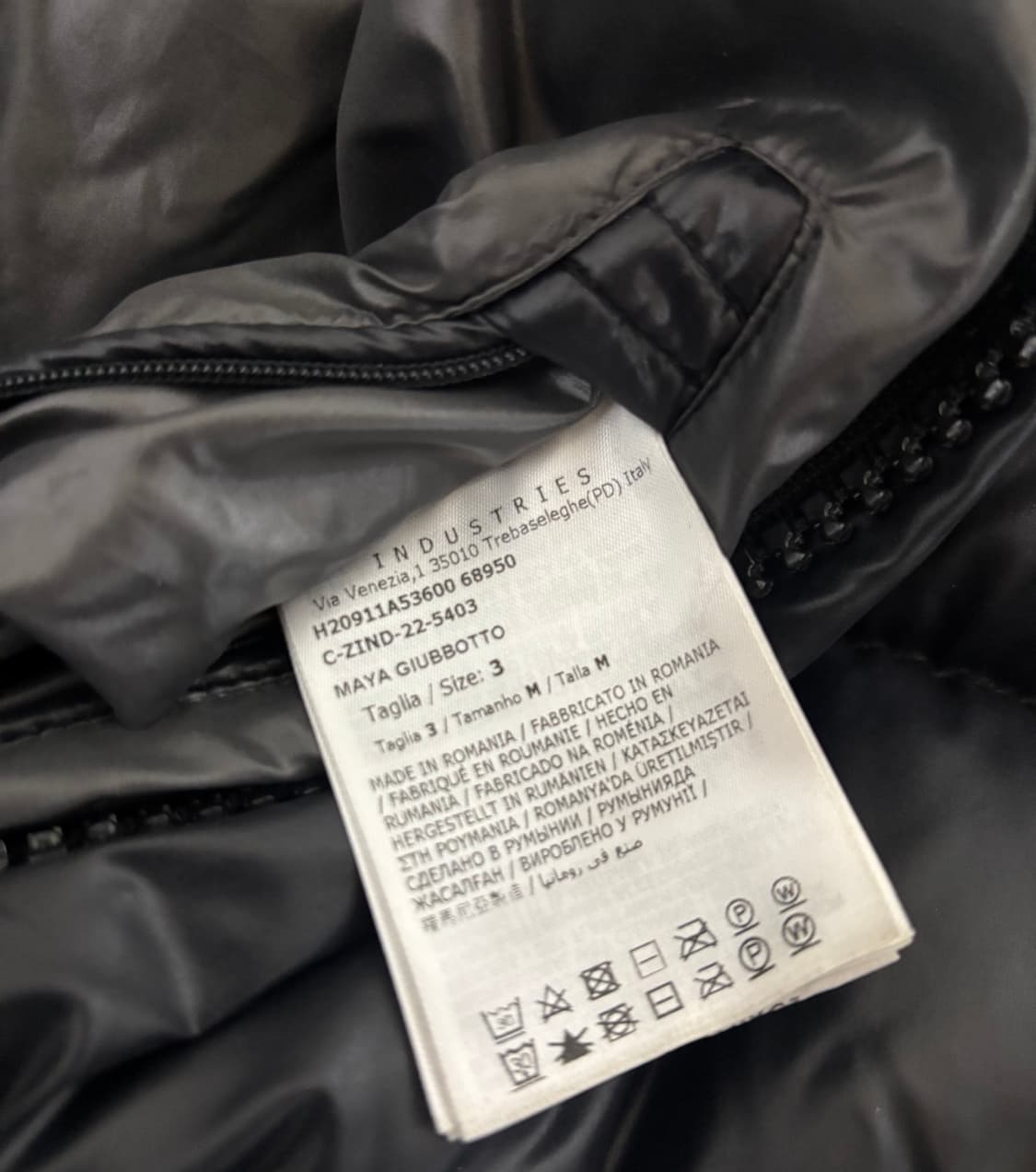 몽클레어 마야 블랙 패딩 3사이즈  상품이미지5