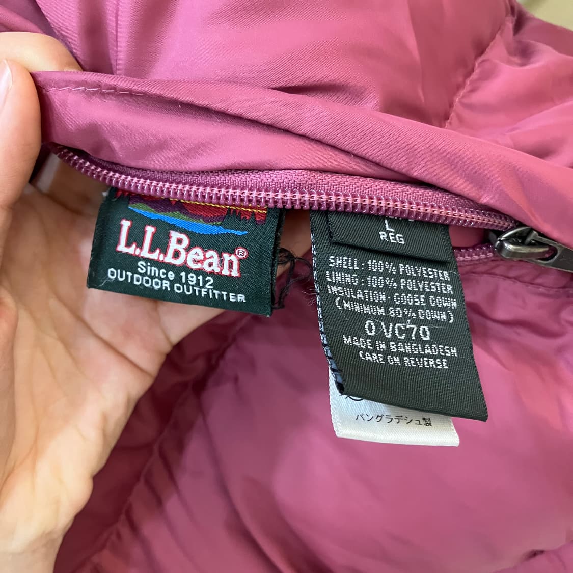 로로빈 체크/베이직 리버시블 패딩 상품이미지8