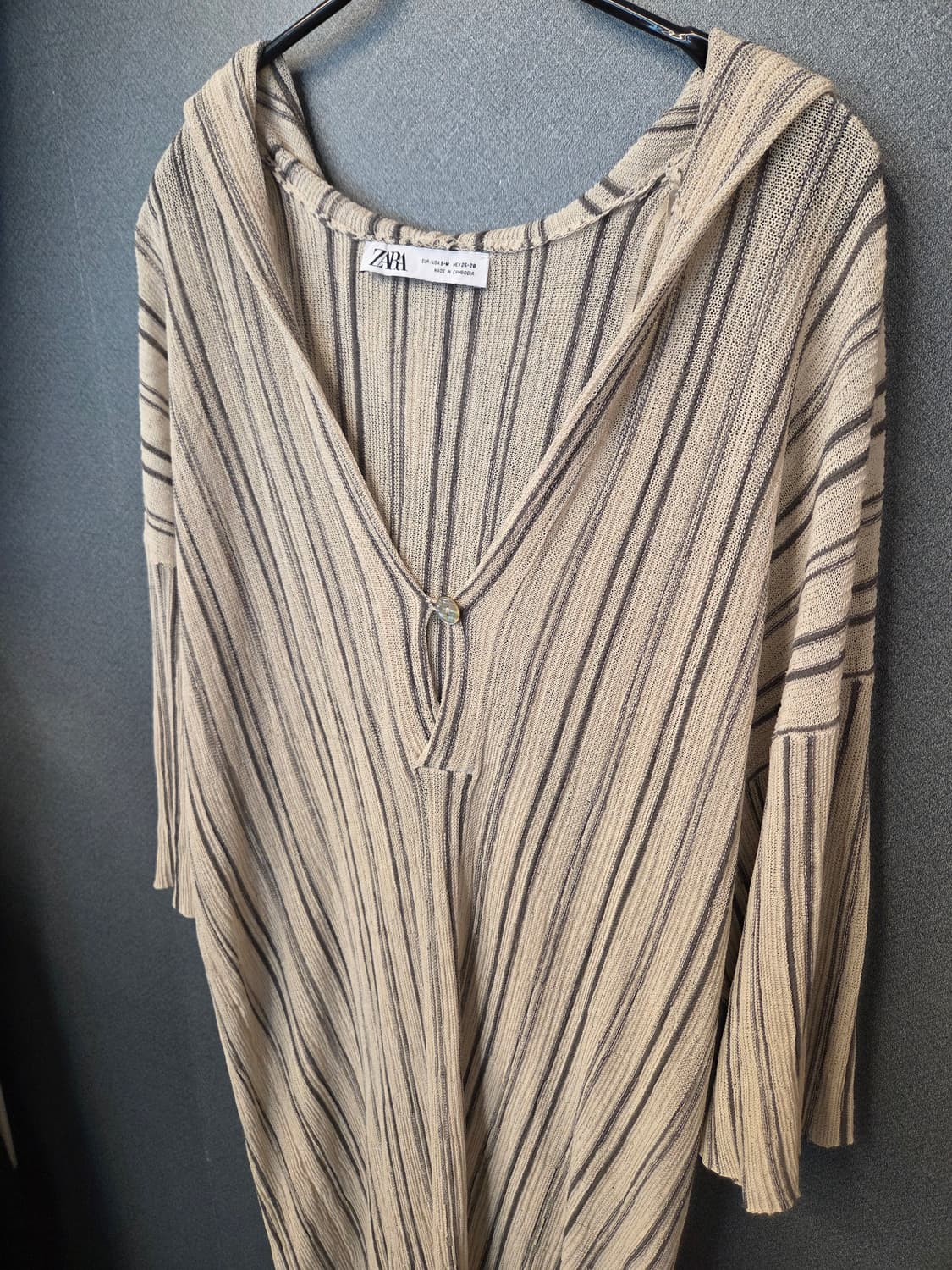 자라 후드 7부셔츠 상품이미지3