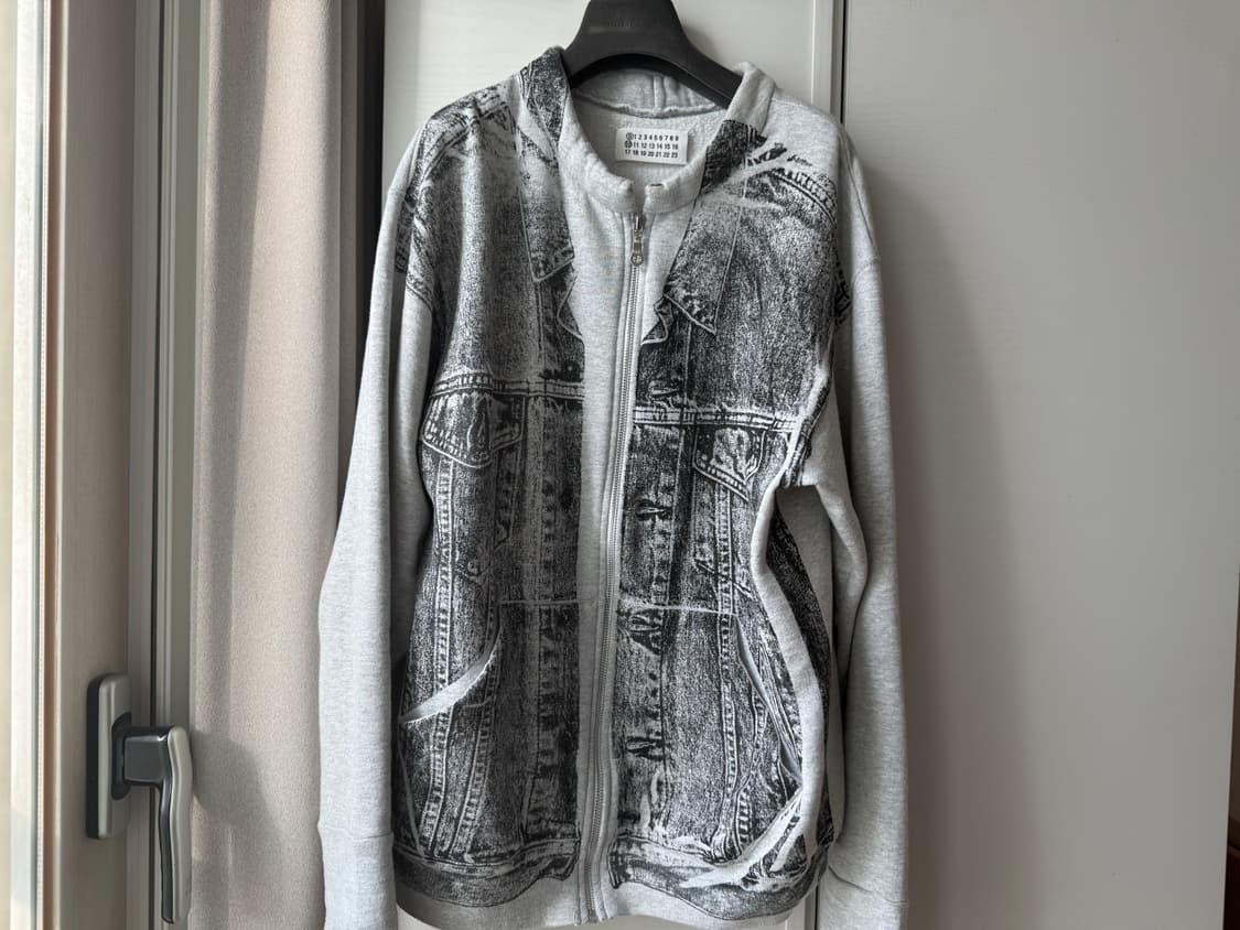 마르지엘라 아티저널 트롱프뢰유 스웻집업  상품이미지1