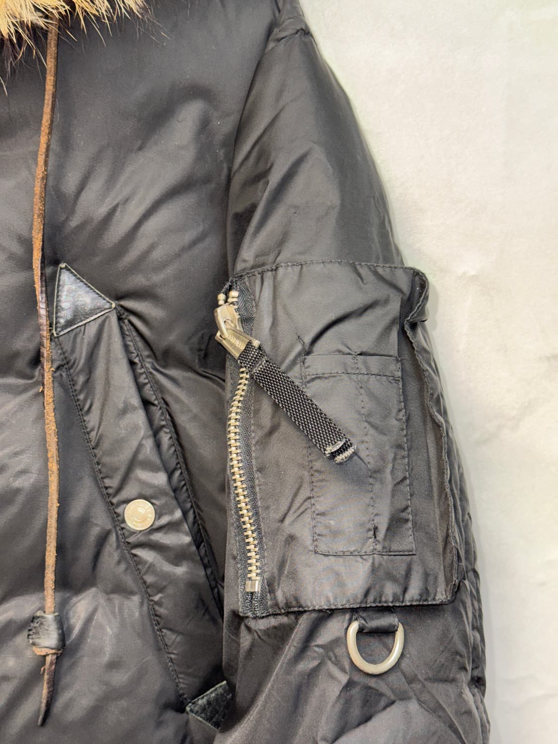 Dsquared raccoon fur down padding bomber 상품이미지4