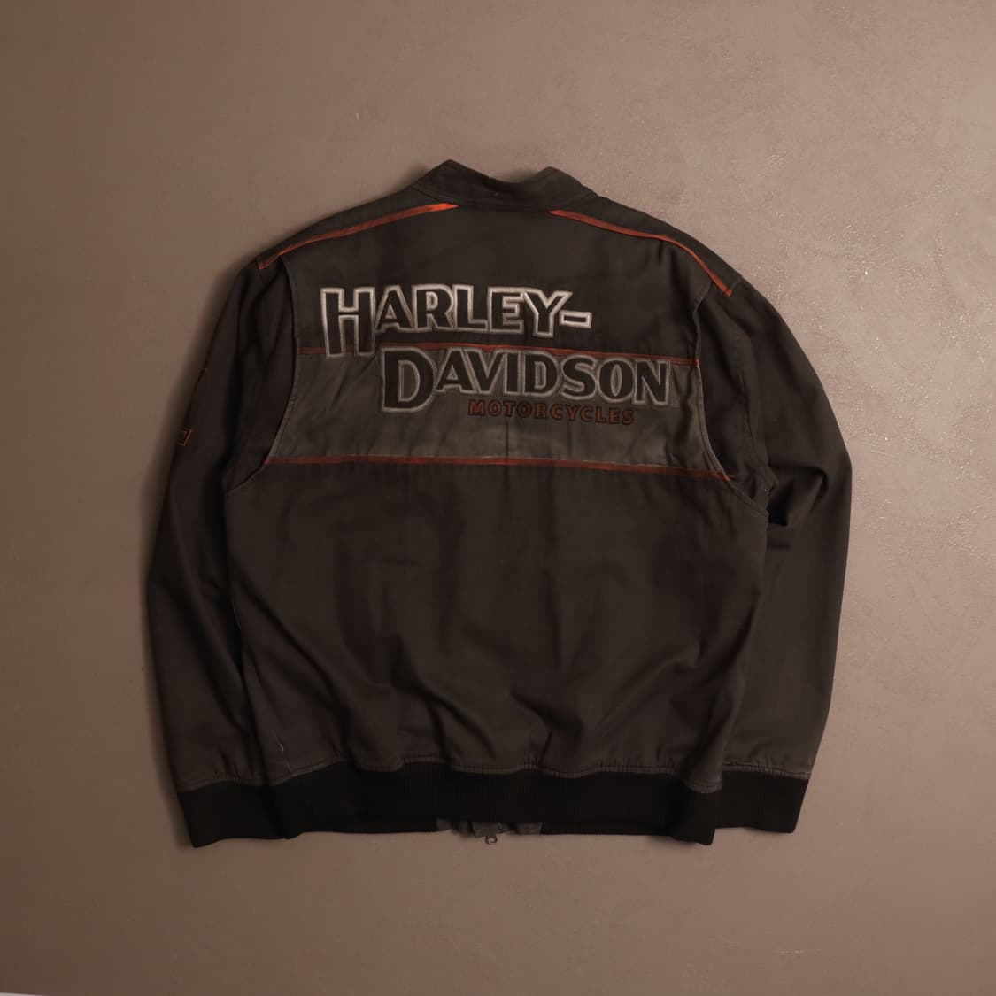 00's 할리데이비슨 코튼 레이싱 자켓 A1454 상품이미지5