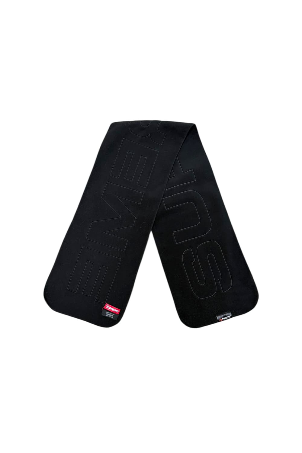 슈프림 17FW 폴라텍 머플러 블랙 상품이미지1