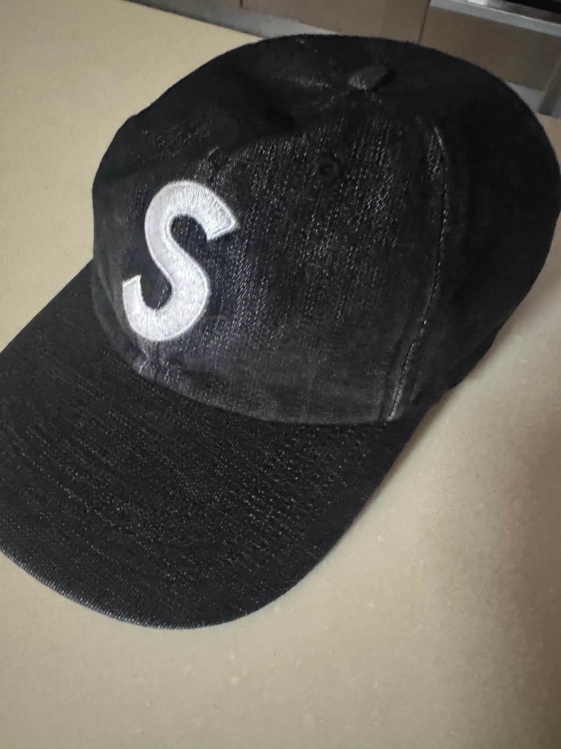 슈프림 코듀라 s로고 캡 상품이미지1