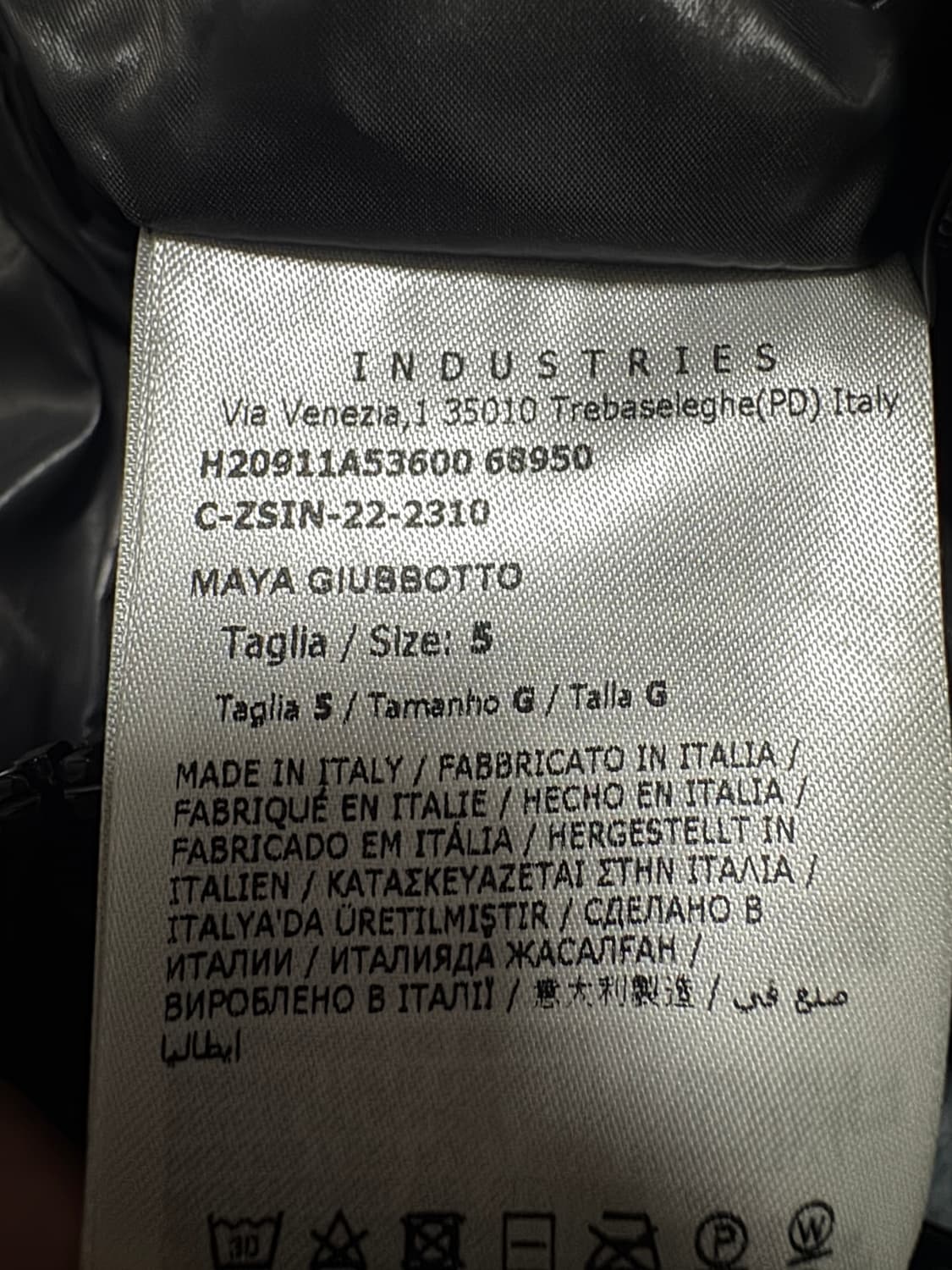 몽클레어 마야 5사이즈 22FW 백화점판 상품이미지4