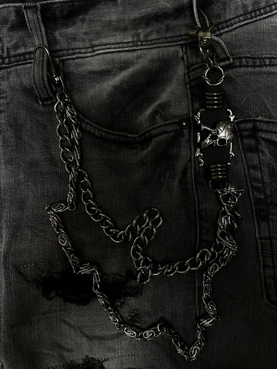 Rockpunk skeleton 2 keychain 상품이미지1