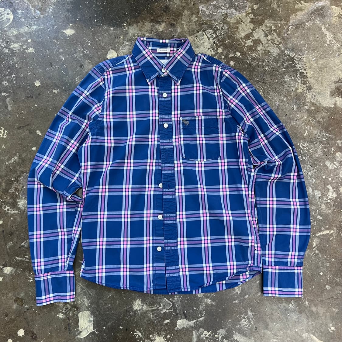 M) 아베크롬비 체크셔츠 남방 상품이미지1