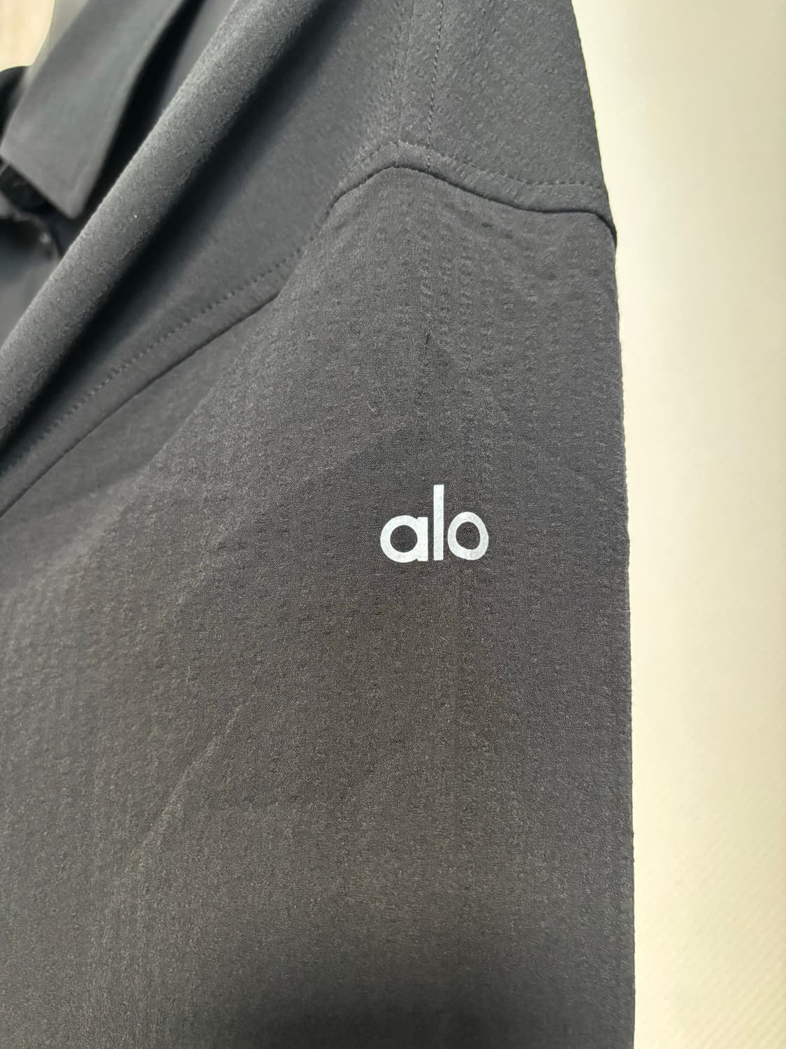 Alo 알로요가 드림 스케이프 버튼 다운 셔츠 블랙 라지 상품이미지5