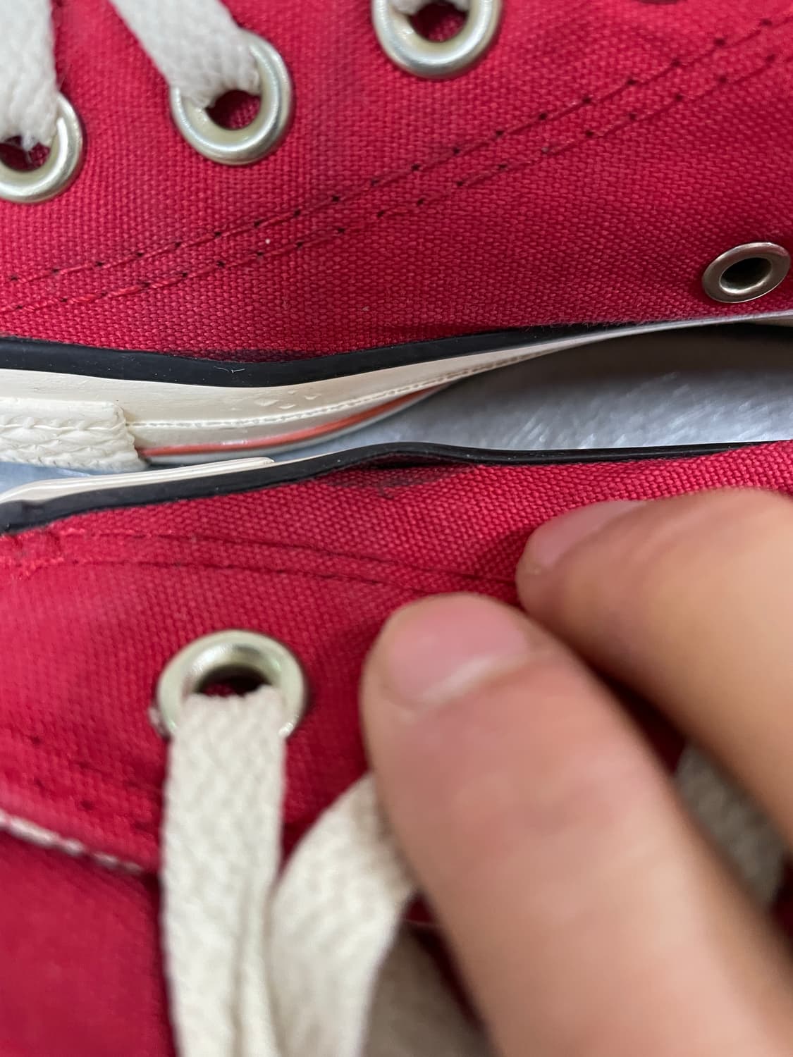 컨버스 척테일러 롱하이 레드 250 (gr-4381) 상품이미지9