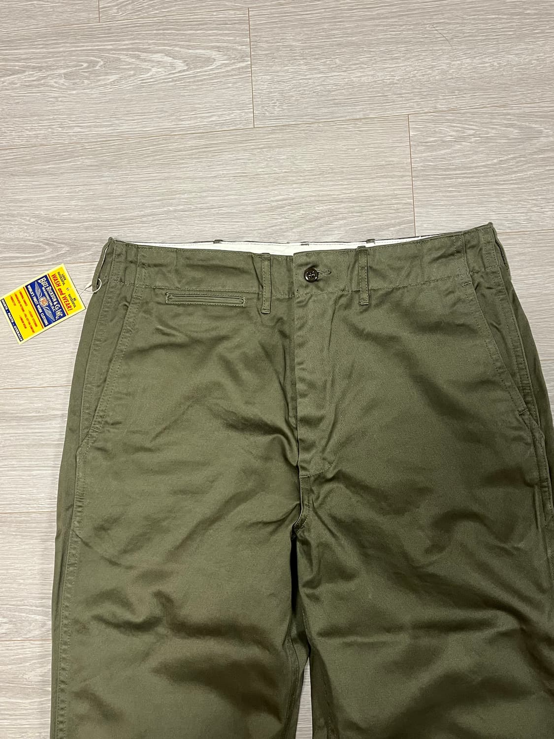 (새상품) 버즈릭슨 치노 오리지널 스펙 올리브 상품이미지3