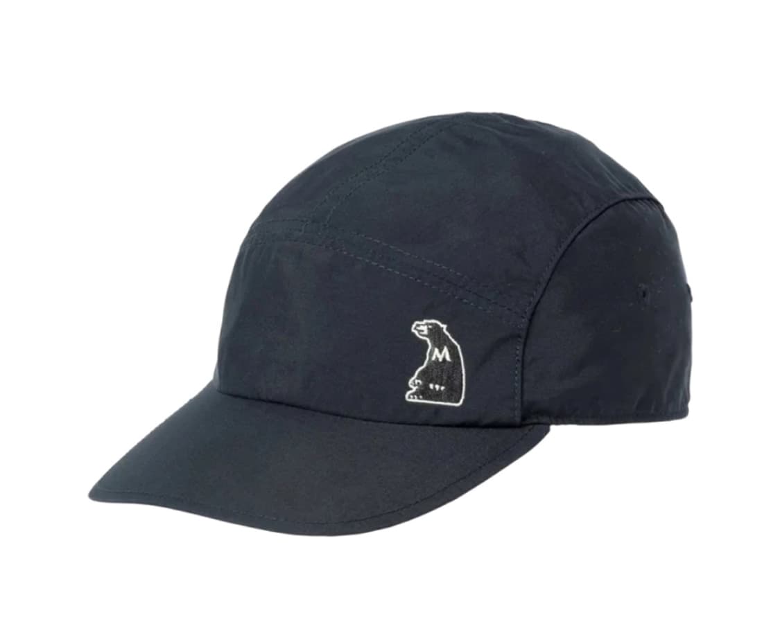 [L]몽벨 아웃도어 원 포인트 볼캡  블랙 상품이미지2