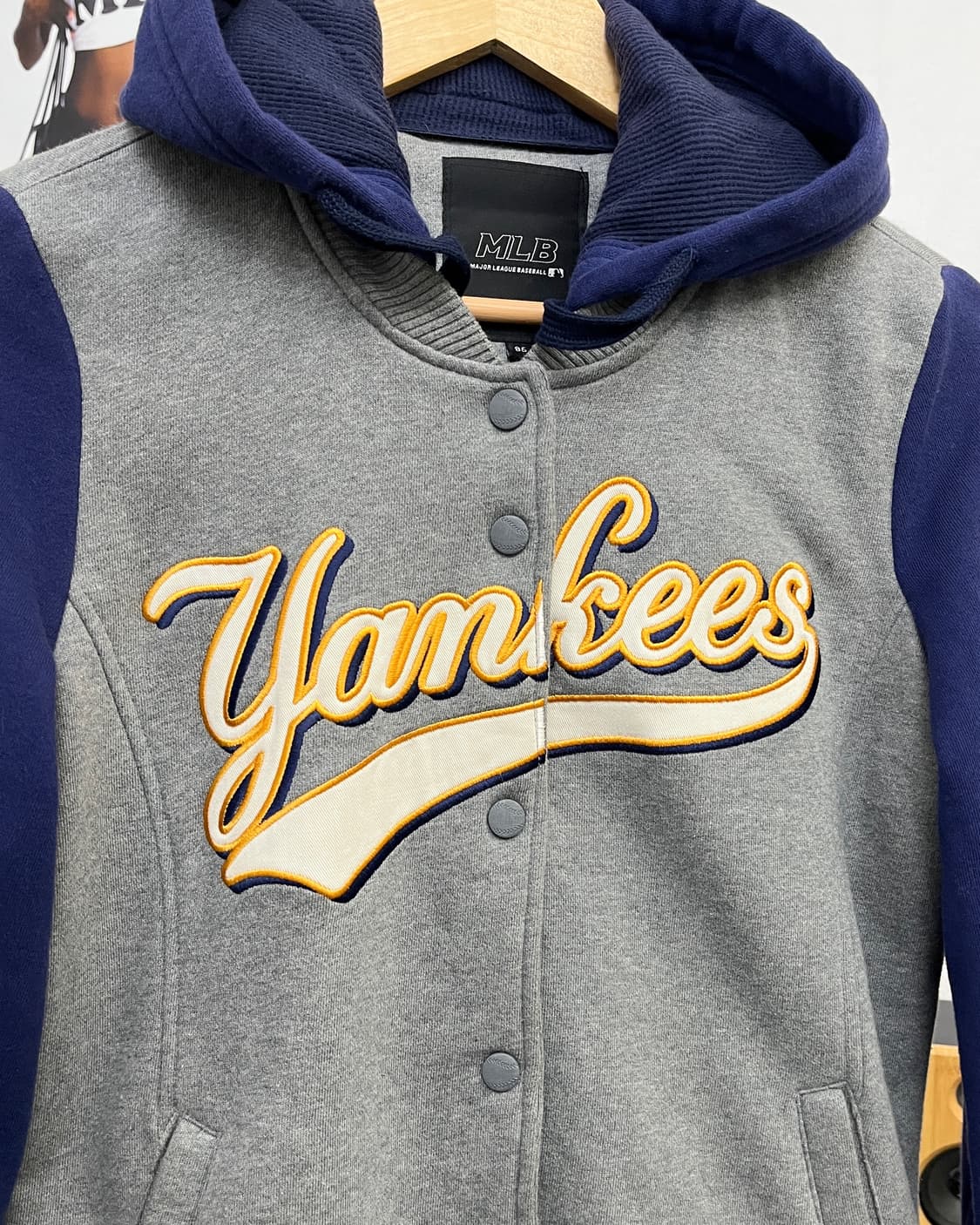MLB 00s 뉴욕 양키즈 스타디움 네이비 자켓 상품이미지6