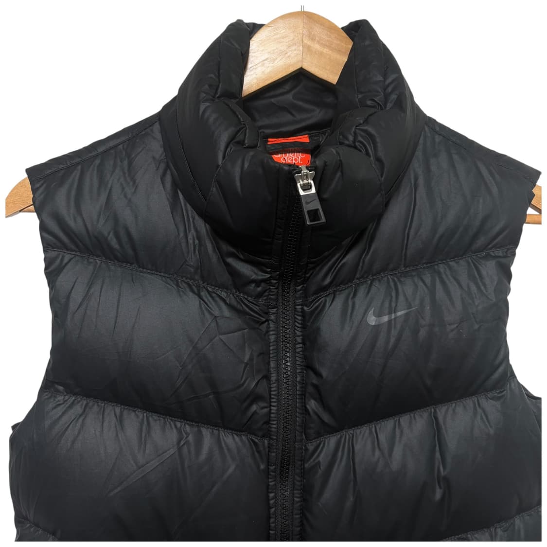 3698 나이키 블랙 오리털 덕다운 패딩조끼 상품이미지2
