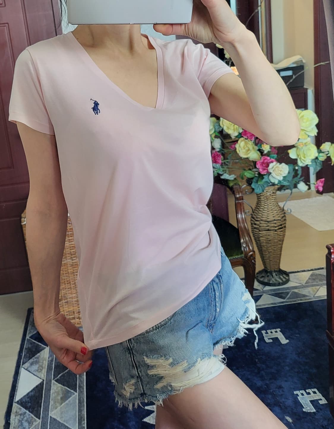 새상 정품 폴로 랄프로렌 면티셔츠 상품이미지8