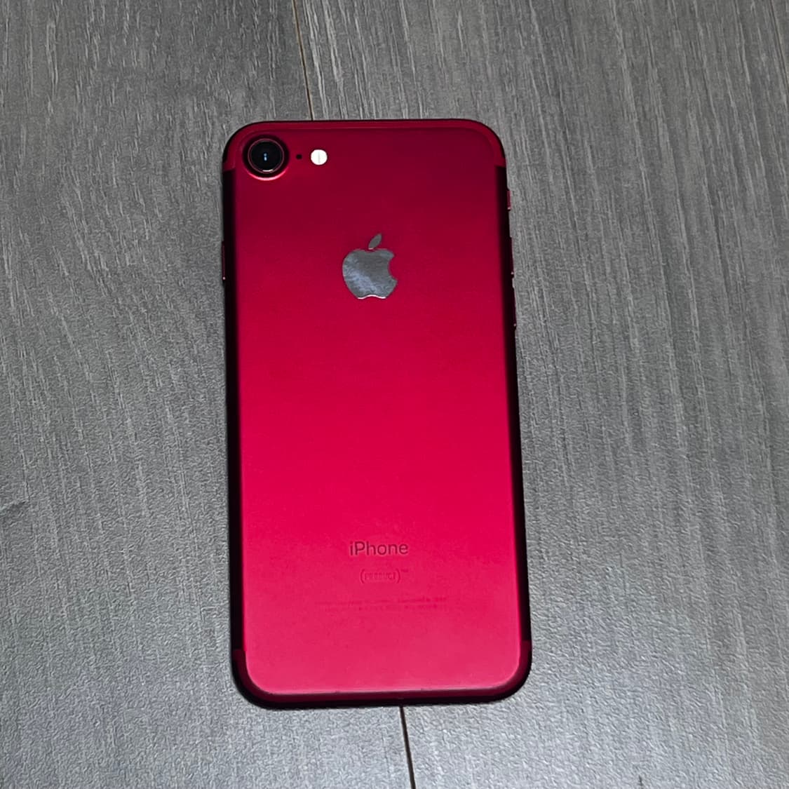 순정 아이폰7 레드 128기가 배터리85 판매 교환 상품이미지1