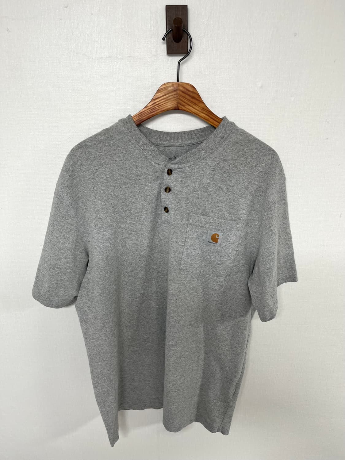 [L] 칼하트 포켓 헨리넥 반팔 상품이미지2