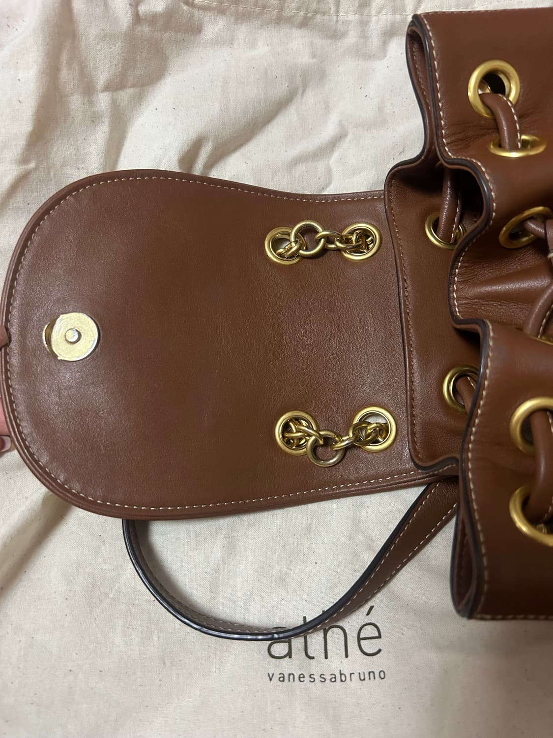 아떼바네사브루노 브라운 알렉산드라 백팩 상품이미지7