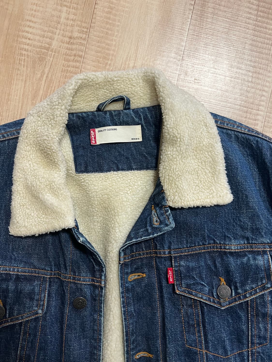 리바이스 쉐르파 트러커 데님 자켓 상품이미지2