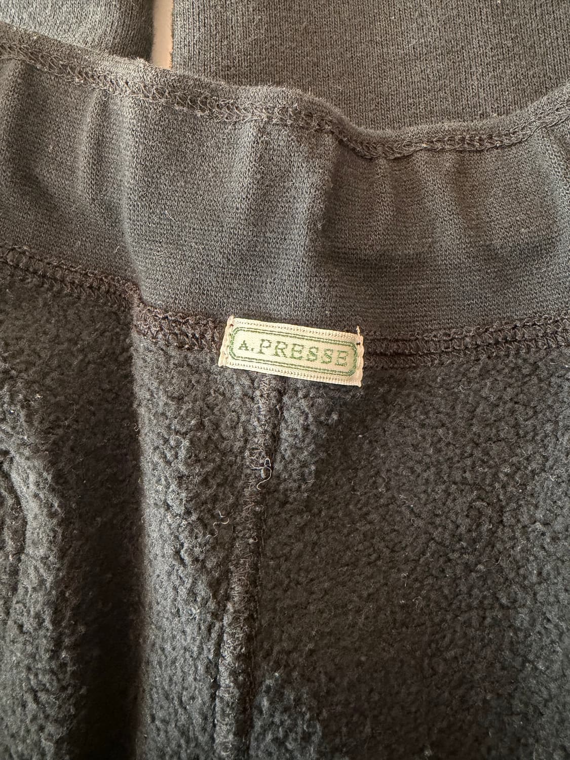 아프레쎄 스웻팬츠 블랙 4 상품이미지2