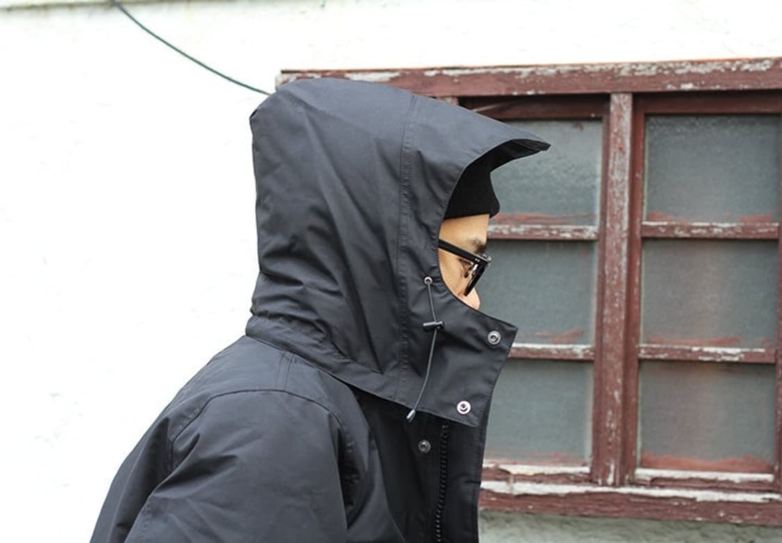 소프넷 / 5포켓 패디드 후드 블루종 패딩 / M 상품이미지5