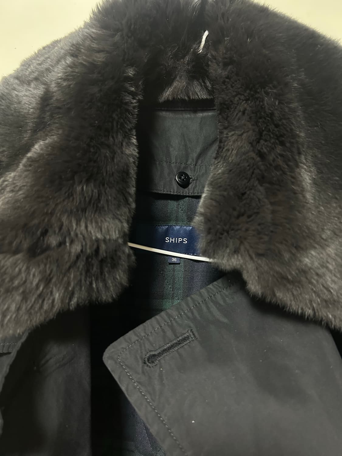 Ships 쉽스 퍼카라 아우터 36 상품이미지2