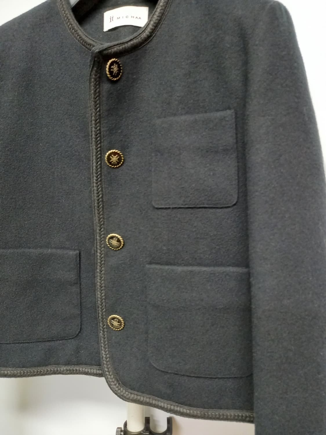 잇미샤 춘추동 모직 숏 자켓 55.44 상품이미지5