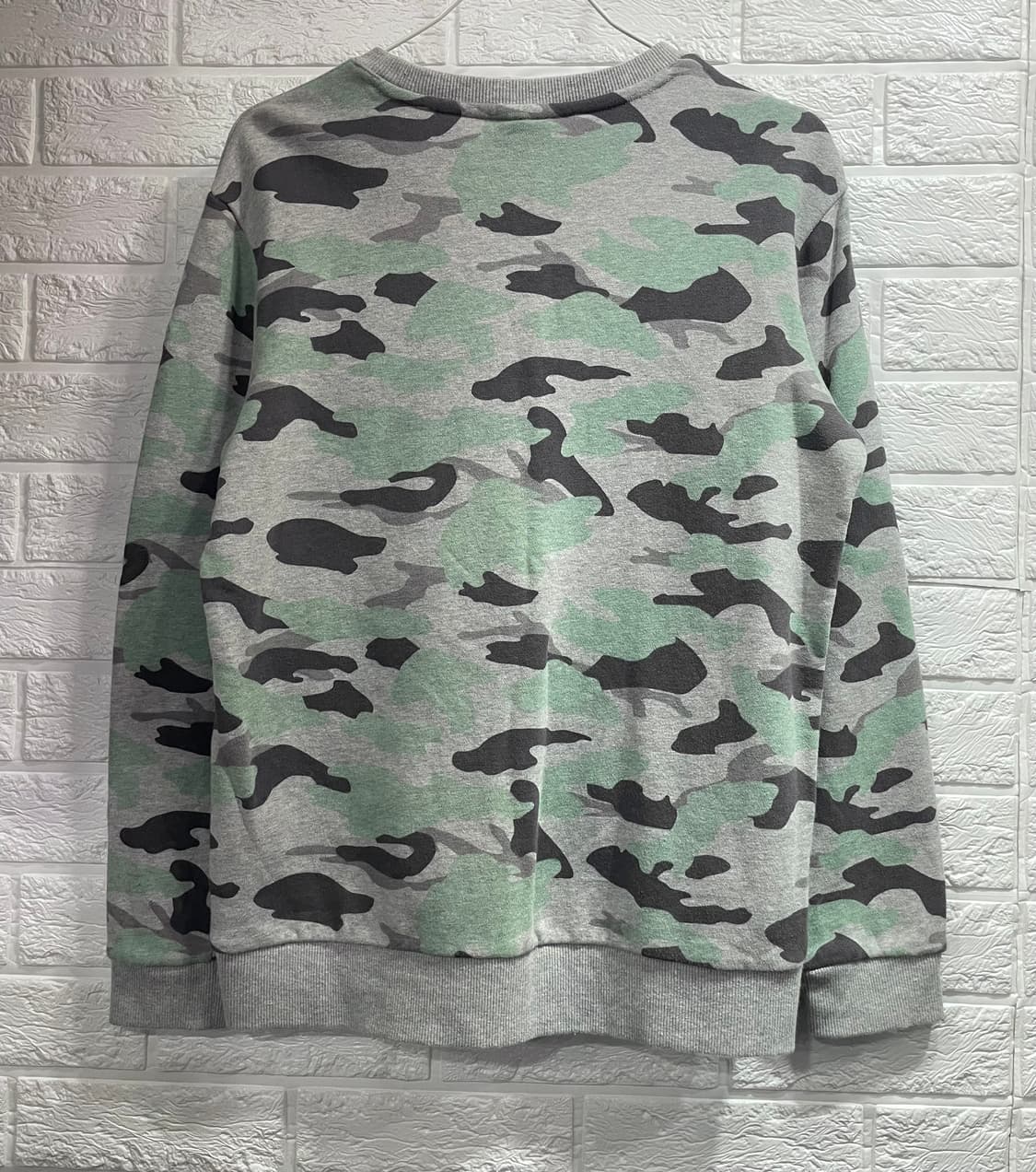 코오롱스포츠 카모맨투맨 95 면100% 상품이미지4