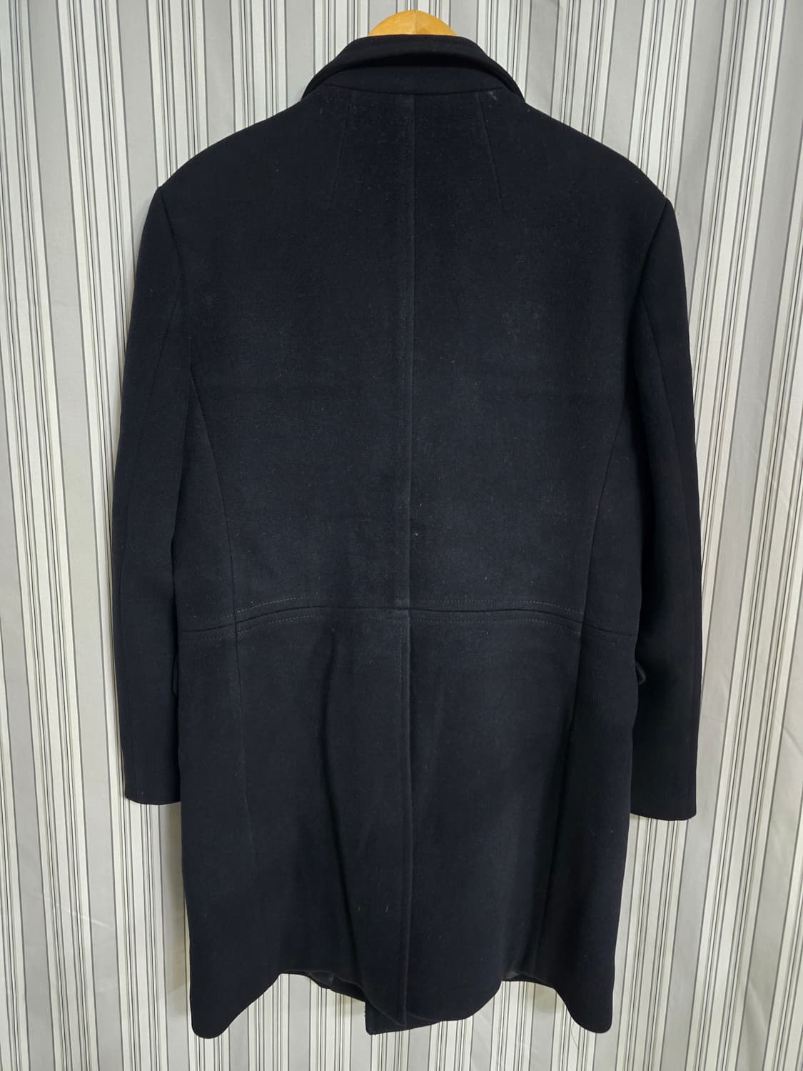 (105) [TIME] 한섬 타임 남성순모 더블 버튼코트 상품이미지4