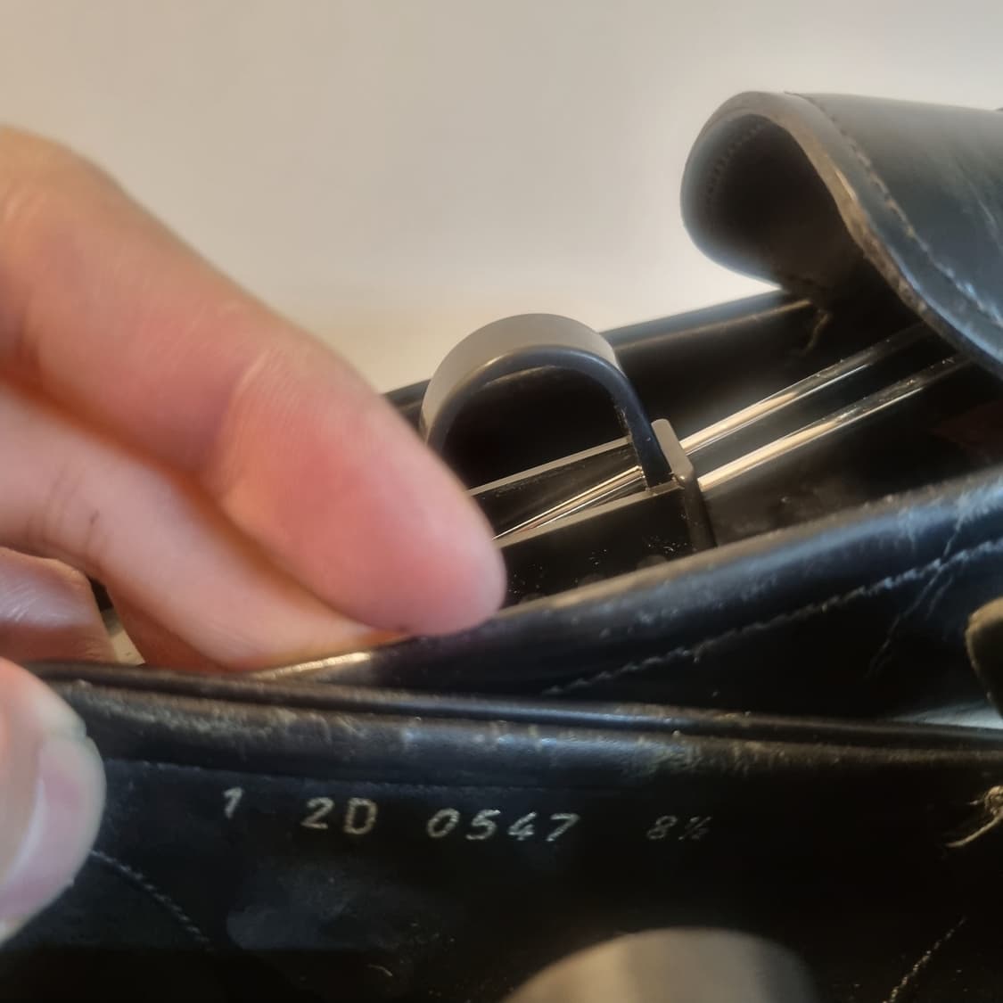 프라다 블랙로퍼 uk8.5 상품이미지5