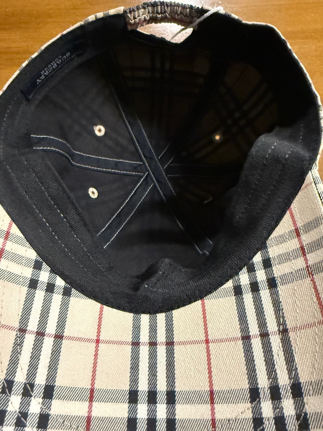 버버리 노바체크 코튼 볼캡 상품이미지5