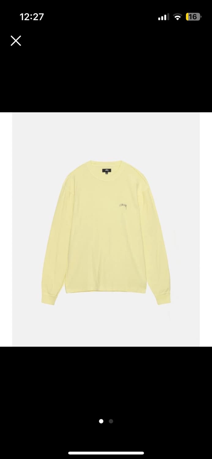 전국품절 2xl/ Stussy Lazy LS T-Shirt 상품이미지3