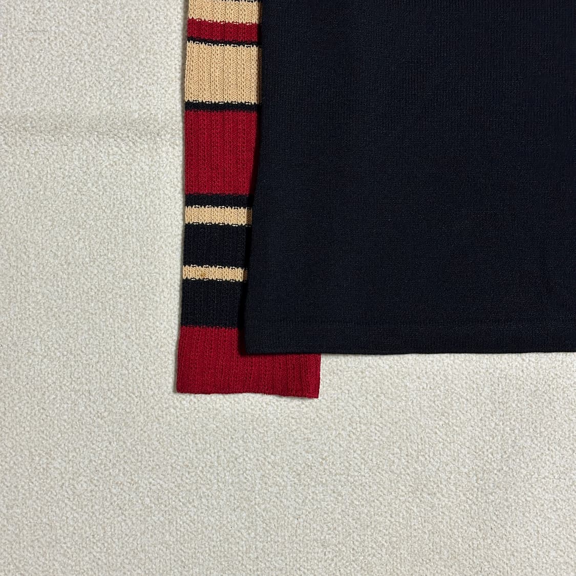 ST.JOHN SPORT 센존 스포츠 스트라이프 모크넥 스웨터 상품이미지4