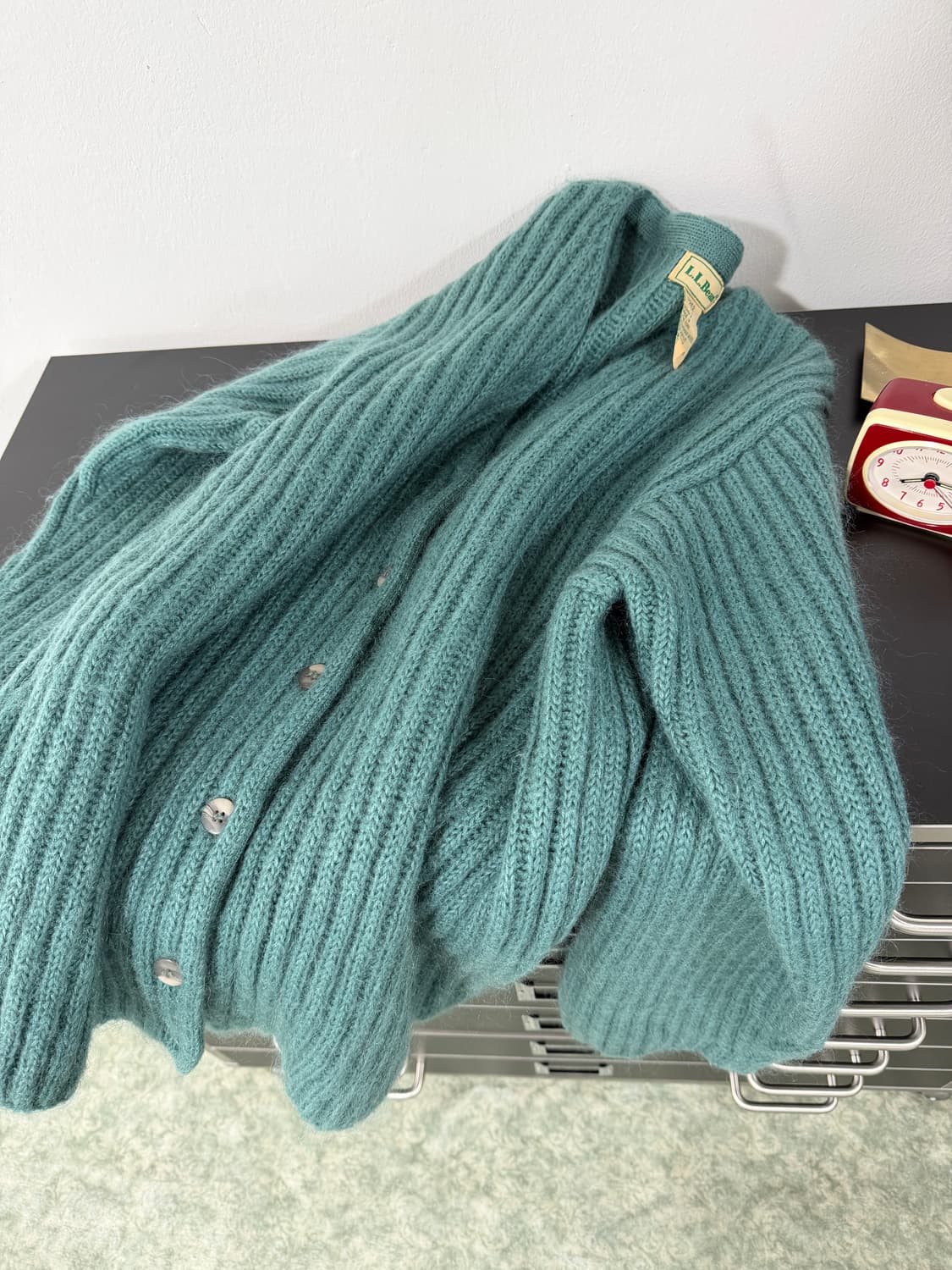 [XL] 80s L.L.Bean 엘엘빈 모헤어 가디건 상품이미지2