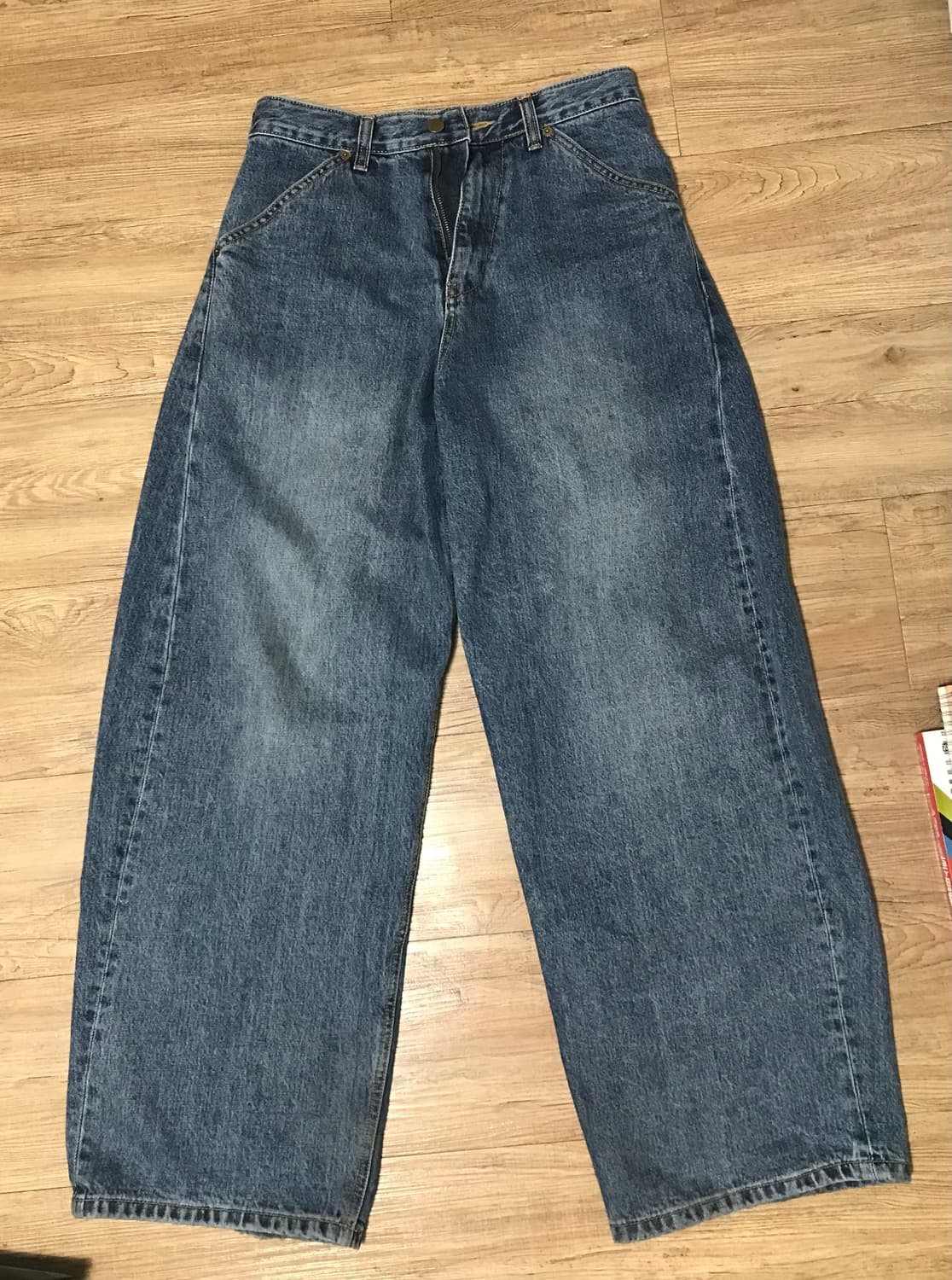 해칭룸 와이드 커브진 (2) 상품이미지2