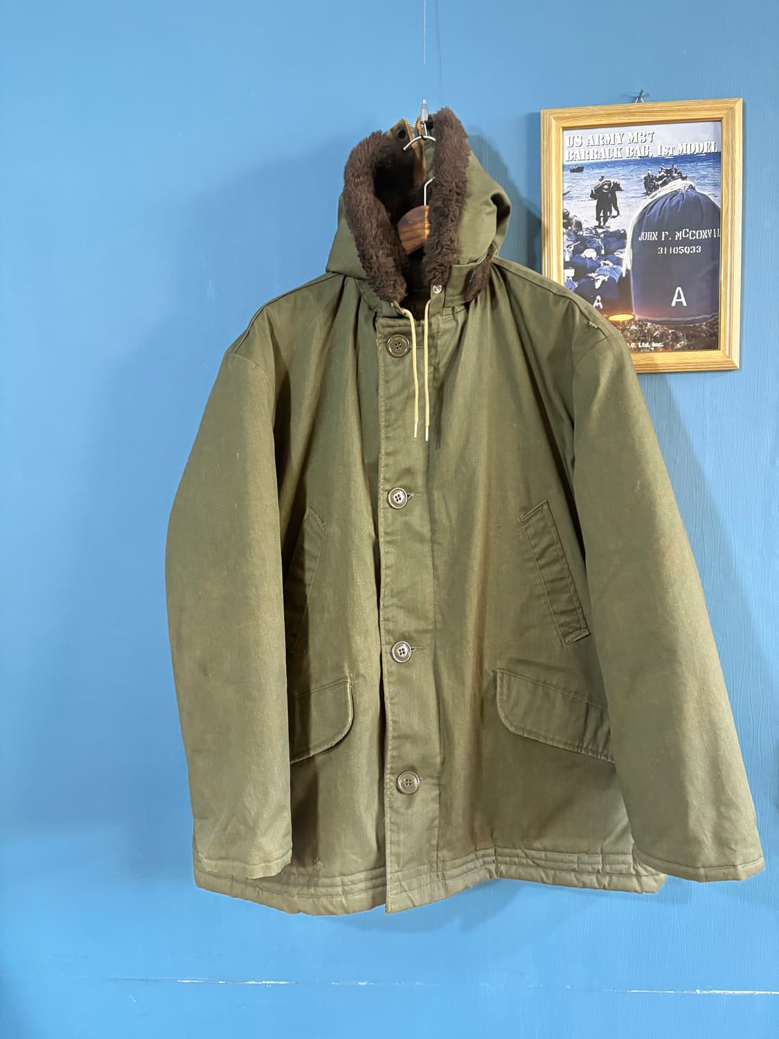 50-60‘s USAF civilian vintage B-9 Parka. 상품이미지1