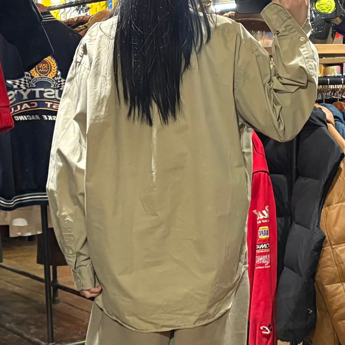 [HI] Polo 폴로 랄프로렌 긴팔셔츠 베이지 상품이미지5