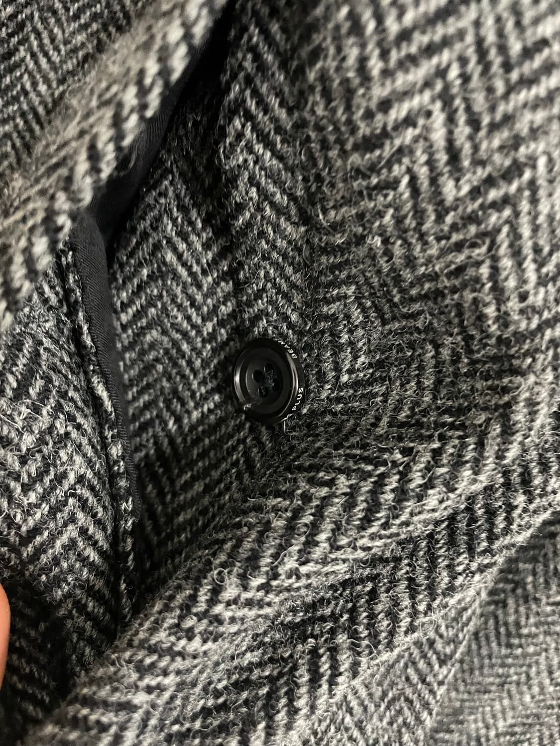 BEAMS PLUS HARRIS TWEED BALMACAN COAT/XL 상품이미지8